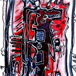 Action Painting auf kleinen Formaten