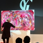 Live Action Painting Etelka Kovacs-Koller for Yves Saint Laurent 2012