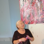 Live Action Painting Etelka Kovacs-Koller for Yves Saint Laurent 2012