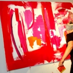 Etelka Kovacs-Koller Action Painting YSL