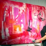 Etelka Kovacs-Koller Action Painting YSL