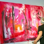 Etelka Kovacs-Koller Action Painting YSL