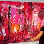 Etelka Kovacs-Koller Action Painting YSL