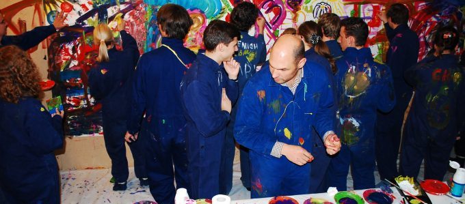 Tagesworkshop Teambuilding gemeinsam malen