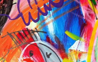 Heike Bruch und Etelka Kovacs-Koller beim Event Painting an der HSG St. Gallen