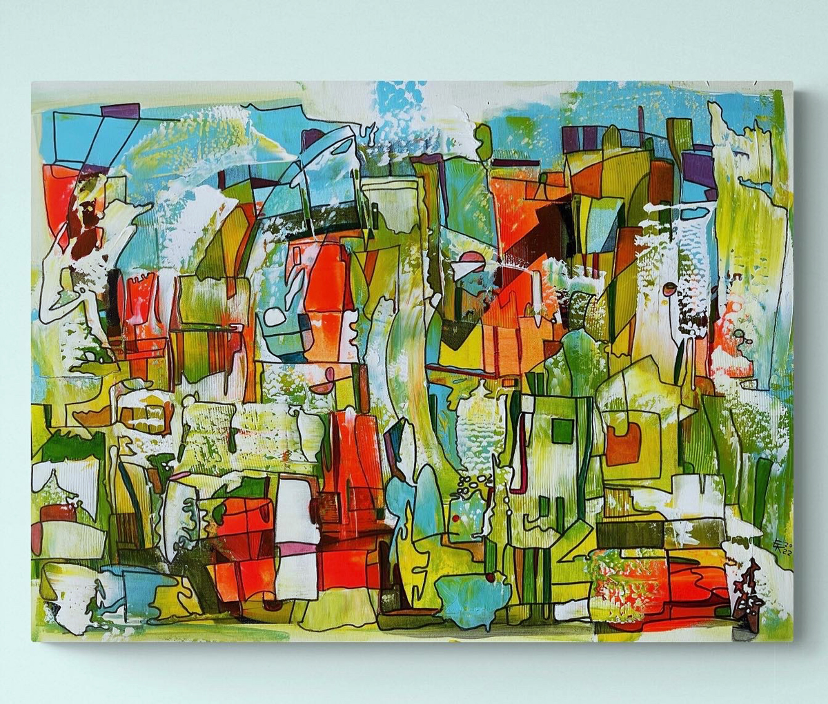 It´s Springtime baby, Gemälde von Etelka Kovacs-Koller