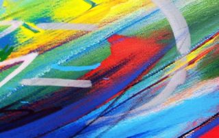 Heike Bruch und Etelka Kovacs-Koller beim Event Painting an der HSG St. Gallen