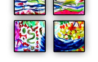 Ergebnis Gemälde Firmenevent Teampainting