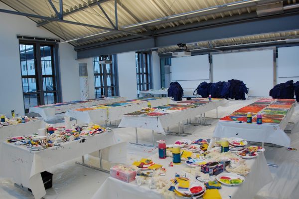 Teambuilding Teampainting gemeinsam malen in Potsdam