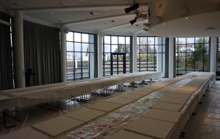 Kreativ Workshop Universität Witten Herdecke TeinehmerIInnen malen individuelle Bilder