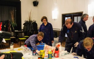 Teambuilding Kreativlabor in Mannheim Mitarbeiter Event malen