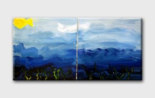 Kunstwerke Teambuilding Kunstevent gemeinsam malen