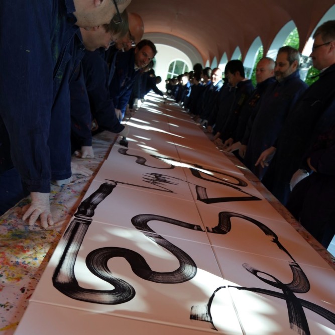 Leadership Teampainting mit Etelka Kovacs-Koller