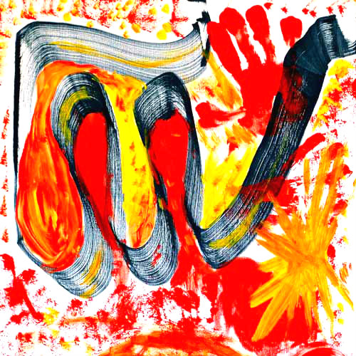 Ergebnis Leadership Teampainting mit Etelka Kovacs-Koller