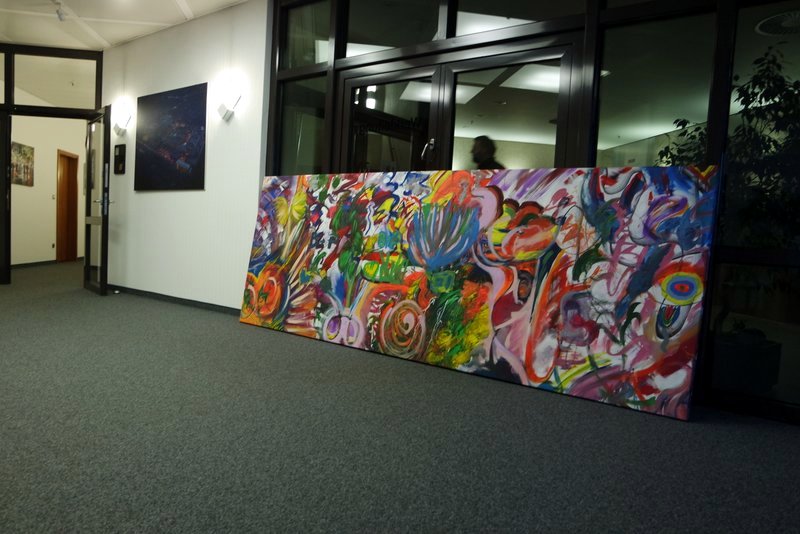 Teampainting Zukunftswerkstatt Daimler